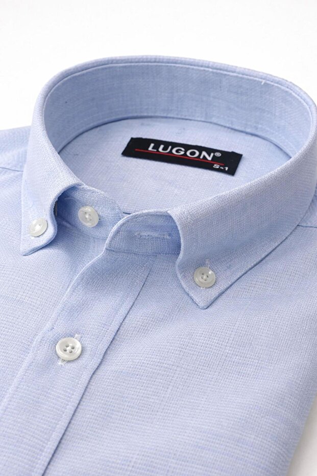Lugon Classic Regular Fit Long Sleeve Men's Shirt 7612