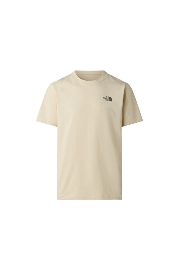 M Monte Regular Men's Outdoor T-Shirt Nf0A8Ga7Dom1 Beige