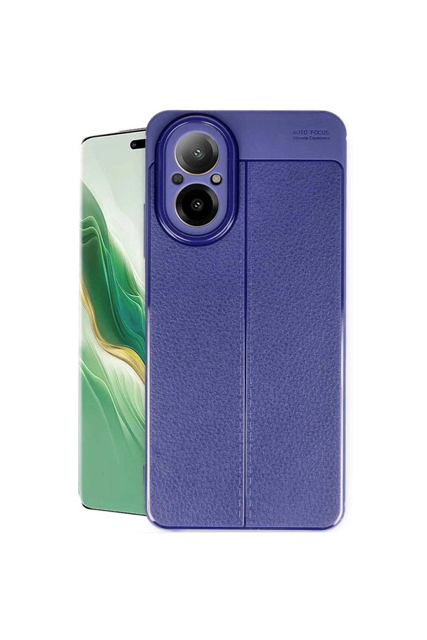 غطاء Realme 12 Lite للتركيز التلقائي - أزرق داكن