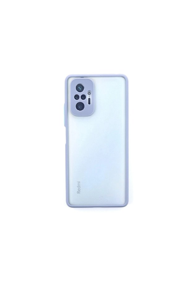 Xiaomi Redmi Note 10 Pro Case Montreal Silicone Cover - Gray