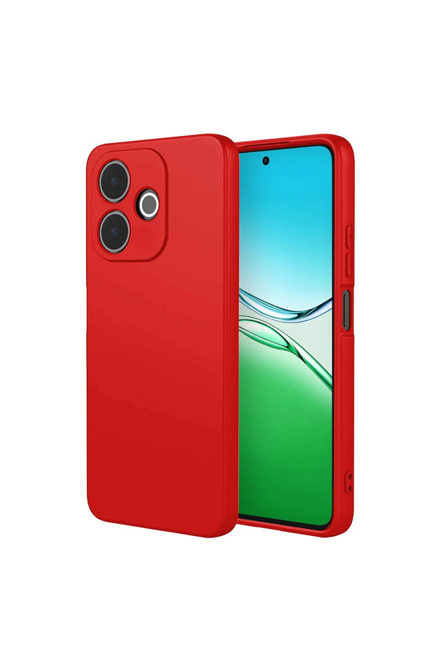 أوبو A5 برو 4G - غطاء سيليكون أولي - أحمر