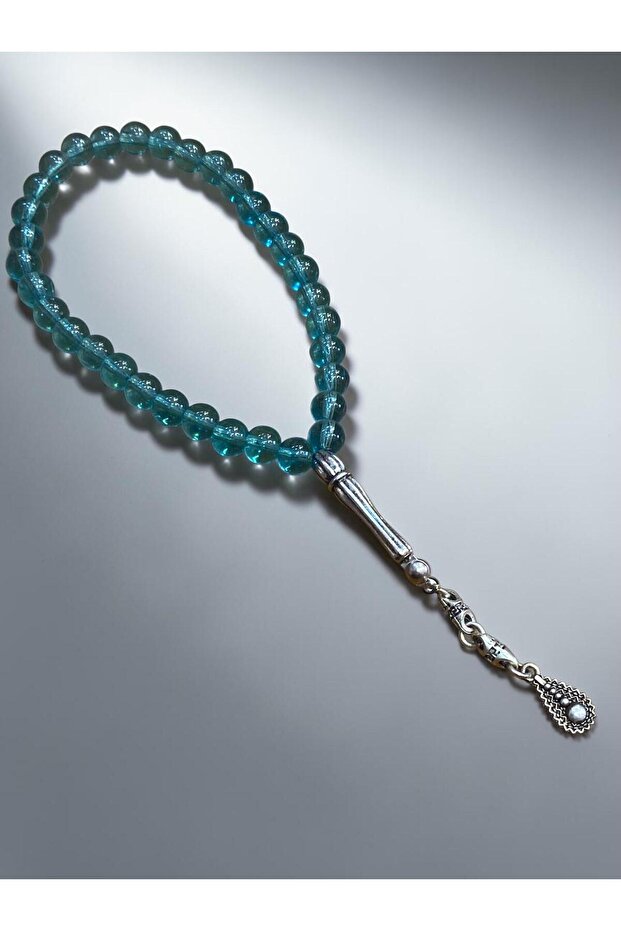 33-Piece Glass Prayer Beads – Stylish Design, Smooth Flow, Suitable for Daily Use