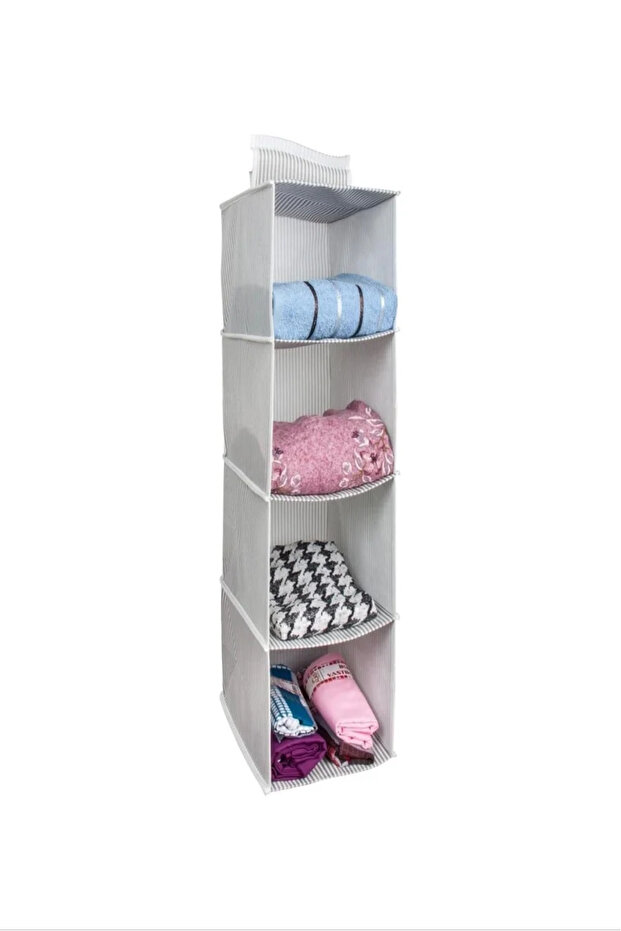 Cabinet Organizer with 4 Compartments 24X29X64 Cm. Dyzstar-Evf447