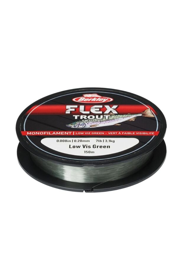 Flex Trout Fishing Line Misinasi Low-Vis Green 0.18Mm-150M-2.55Kg