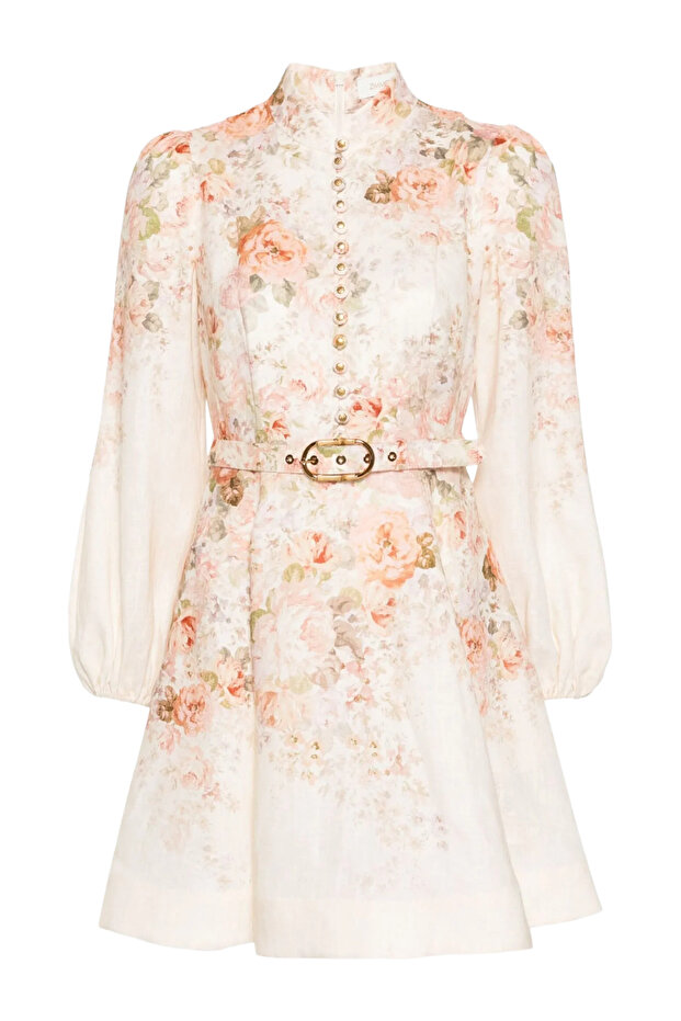 Spring Blossom Mini Dress