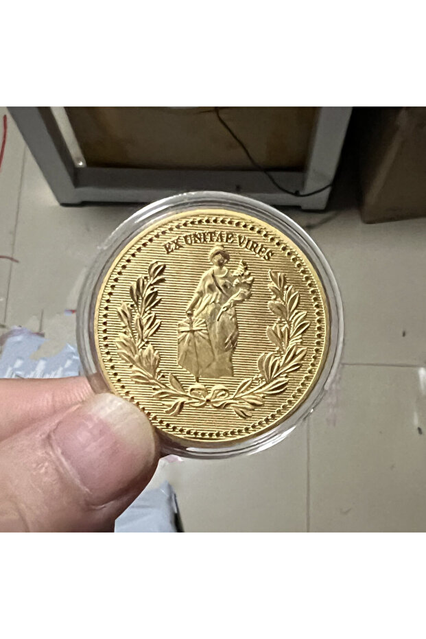 john wick 1 New Movie John Wick Continental Hotel Gold Two-Sided Coin Collection Cosplay Alloy Props