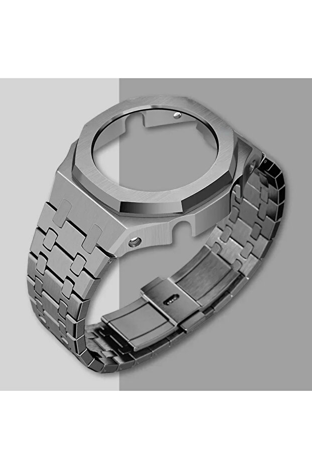 Steel Grey Gen4 Metal Case Bezel Frame GA2100 GAB2100 Casioak Mod Kit Modification FrameFor Ga2110
