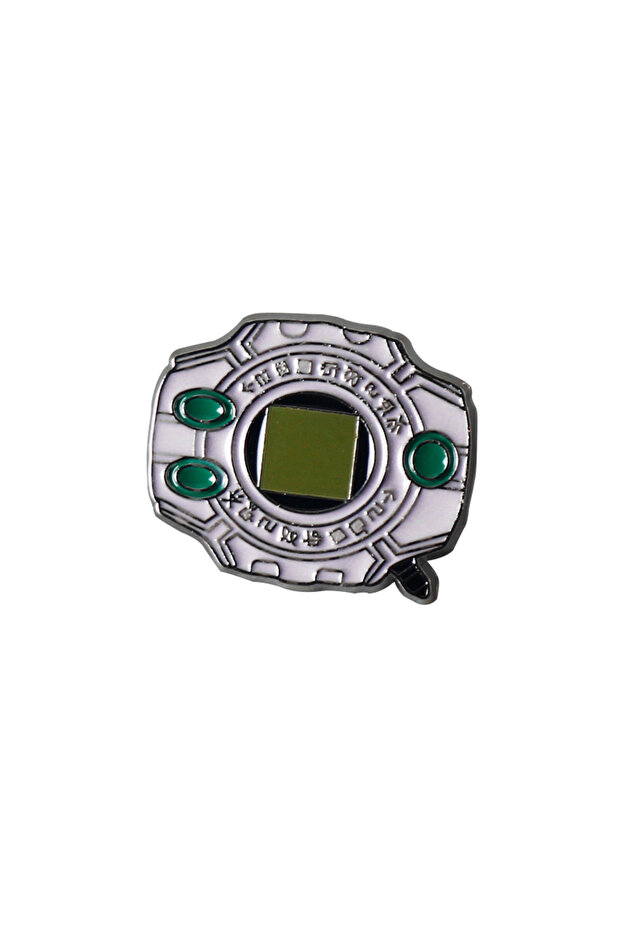 01white Anime Digital Monster Brooch Enamel Pins Digimon Adventure Emblems Badge Anime Accessories J