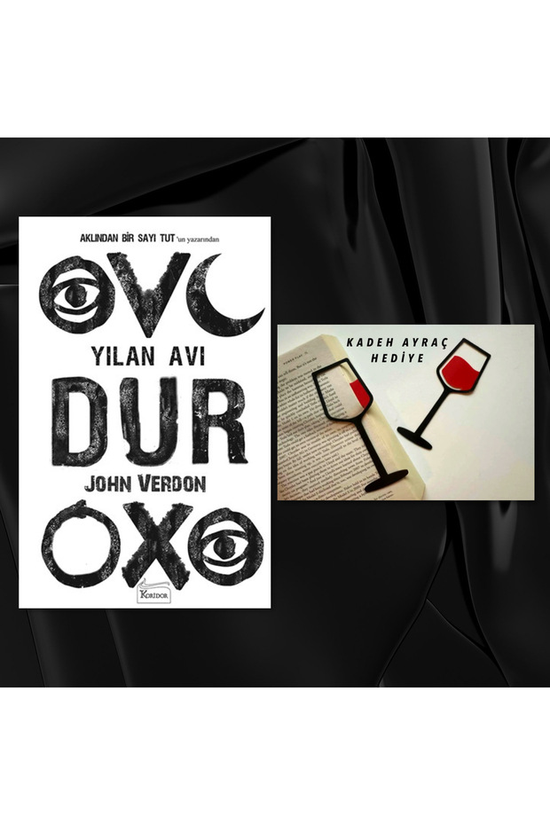 YILAN AVI / KADEH FİGÜRLÜ KİTAP AYRACI HEDİYE