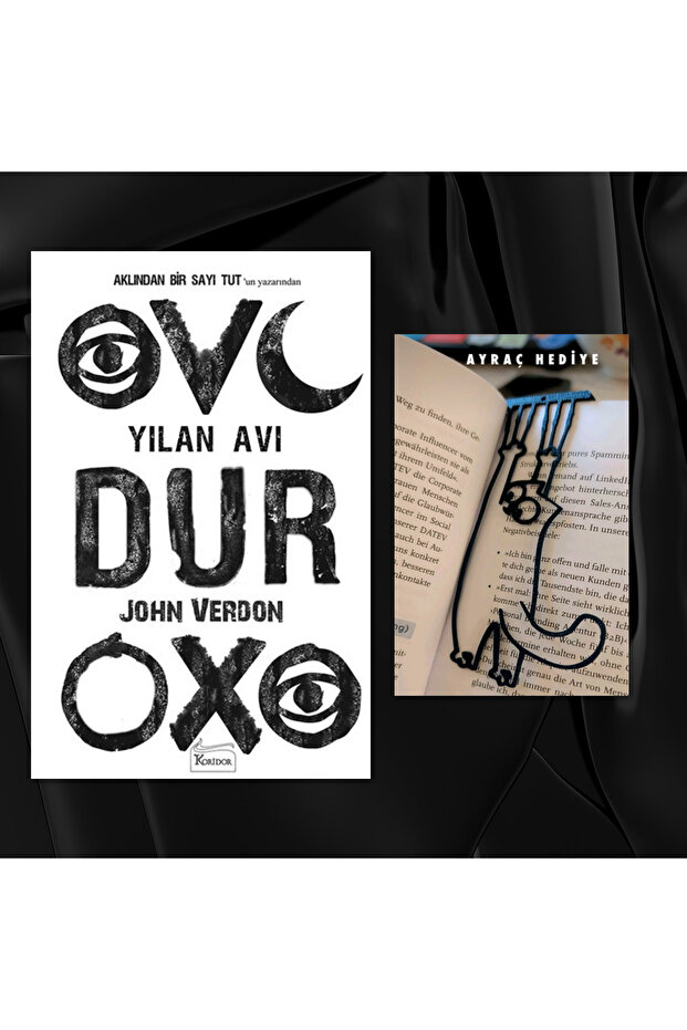Yilan Avi / Sallanan Cat Figure Bookmark Gift