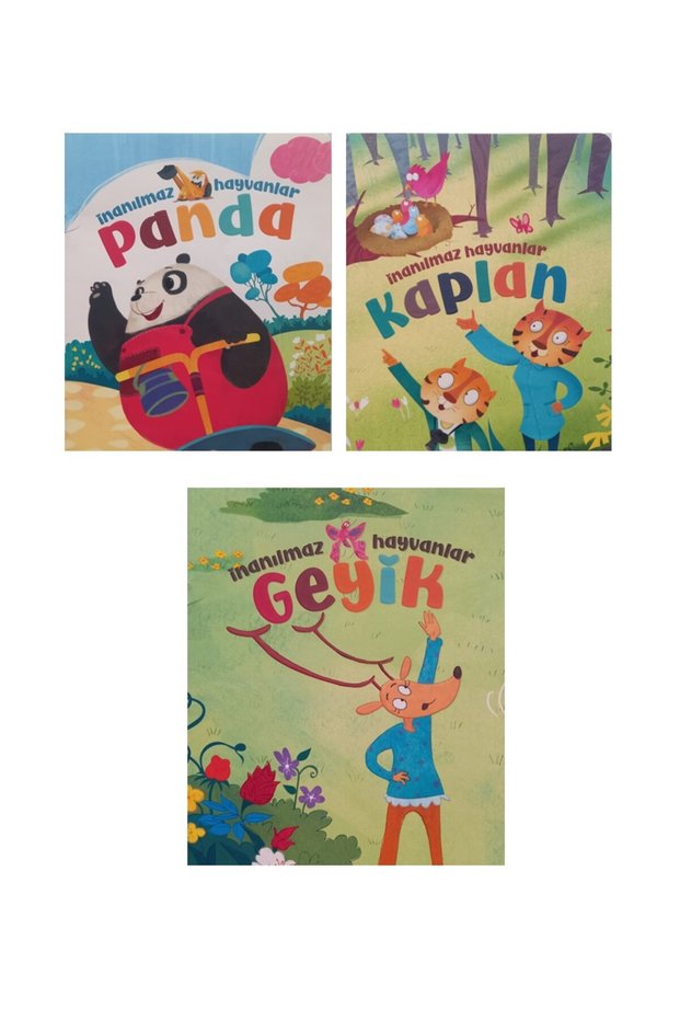 Animal Stories for Kindergarten and First Grade 3 Books