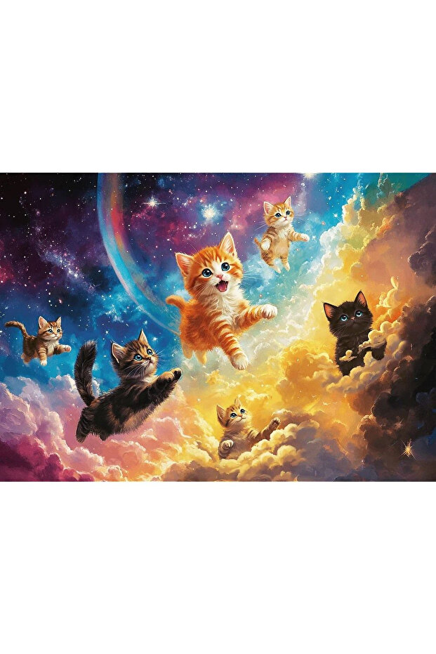 Puzzle 500 Pisicute Spatiale - 5
