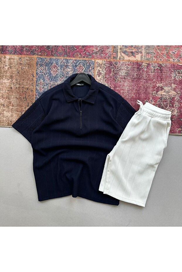 Men's Ottoman Fabric Top and Bottom Set