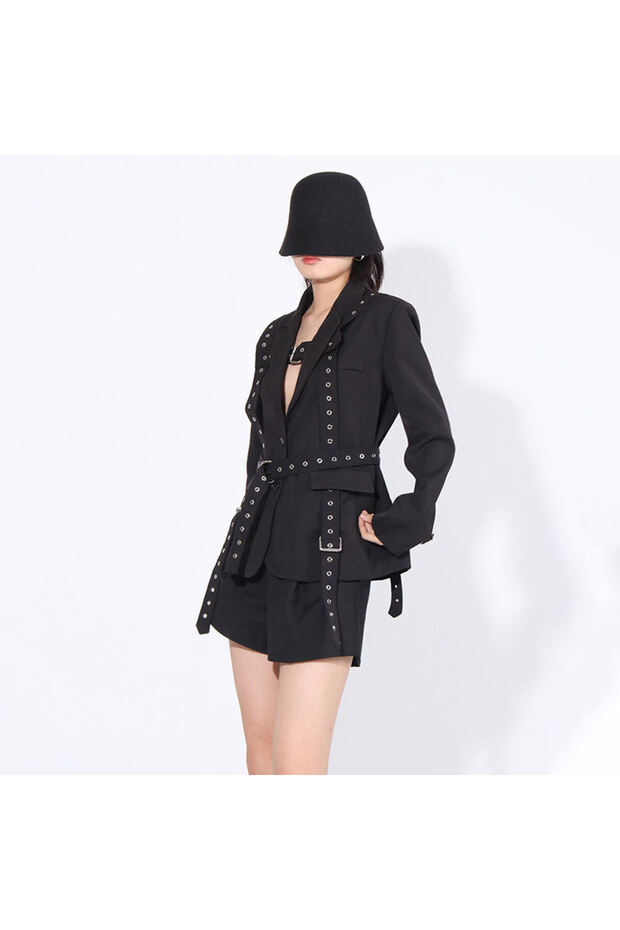 Buckle Strap Blazer