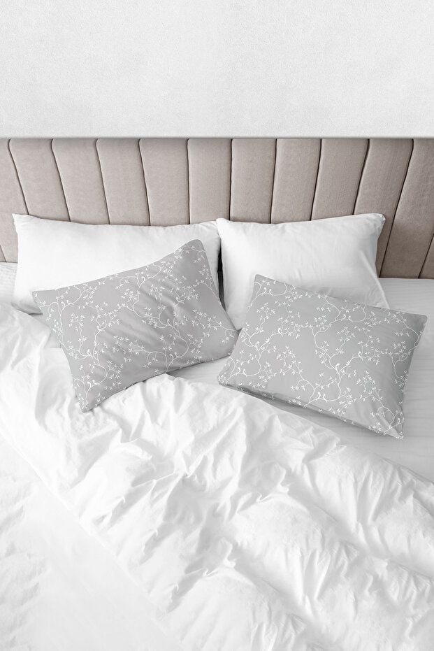 100% Cotton Akfil Gizmo Pillowcase Set of 2 - 50X70 cm Anthracite