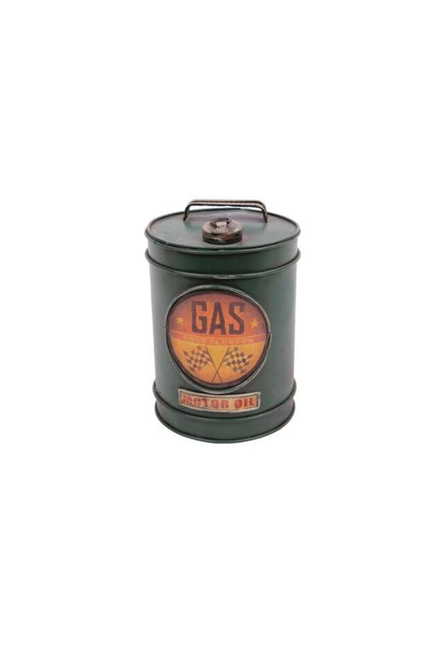 Decorative Metal Fuel Canister Piggy Bank 1304B-1177