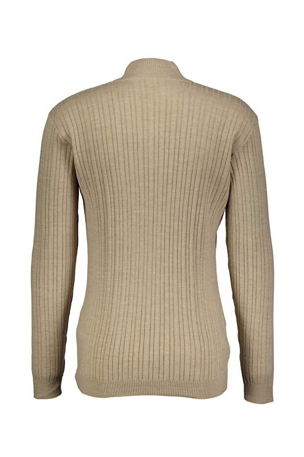 سترة صوفية منقوشة للرجال 2422201010.DSFYBR - 2