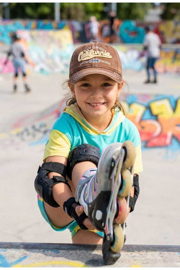 San Diego Vintage Washed Girls' Cap Hat | Adjustable Buckle, (Ages 7-15)