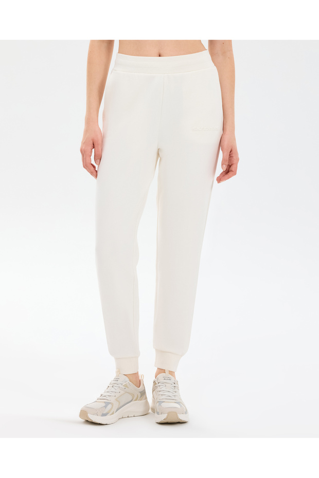 W Essential Jogger Sweatpant Women's White Sweatpants S2610002-3855