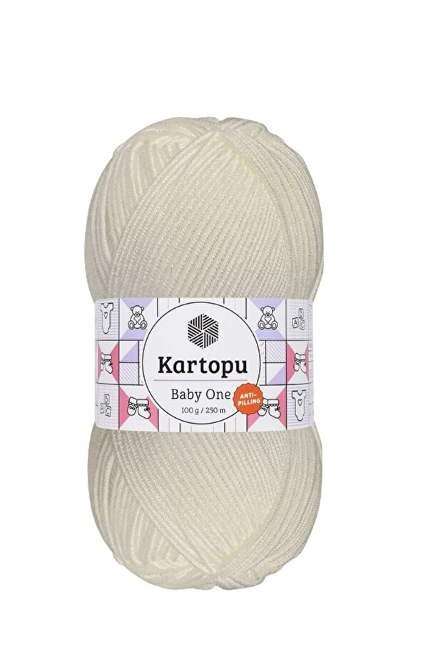 Kartopu Baby One - K019 Off-White