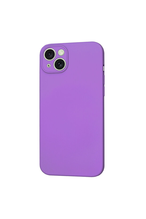Husă pentru iPhone 15 Plus, SoftFlex MagSafe, protecție antișoc, mov - 2