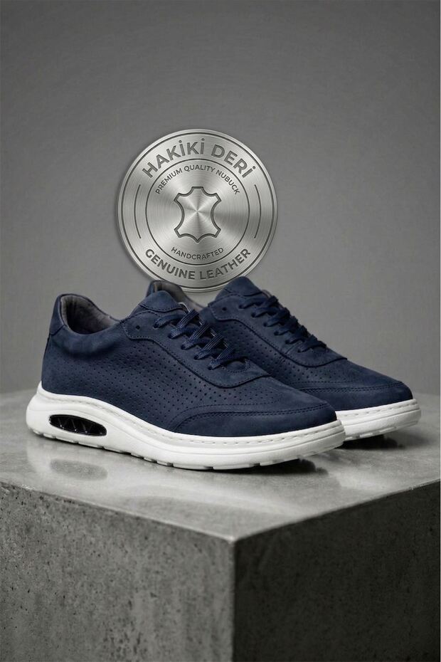 Core Genuine Nubuck Leather Men's Casual Sports Shoes