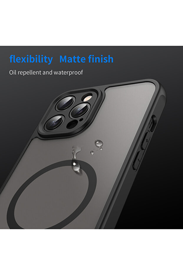 Case for iPhone 11 Pro Max, Techsuit, TPU, Black - 5