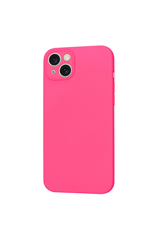 Husă pentru iPhone 15 Plus, SoftFlex MagSafe, protecție antișoc, fucsia - 2
