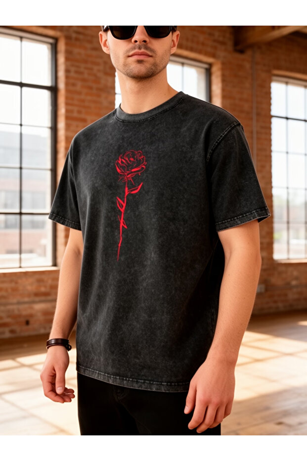 Premium Washed Longline Tee