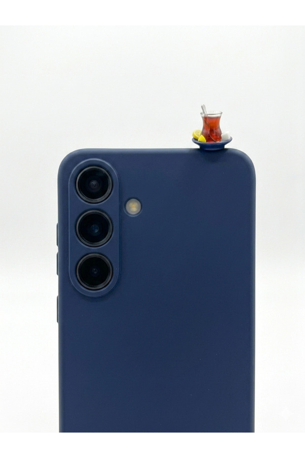 Samsung A35 Lemon Tea Figured Silicone Case