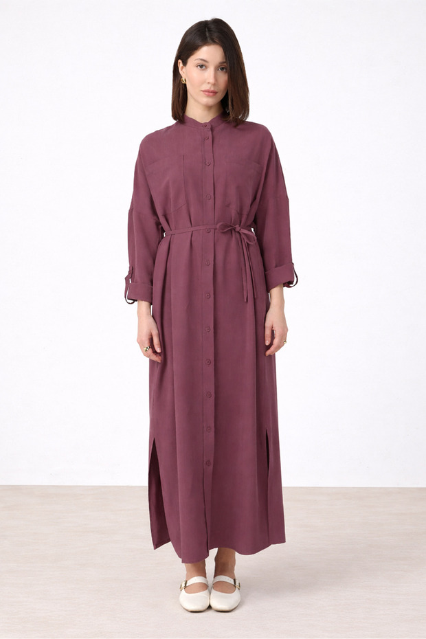 Sera Long Shirt Plum