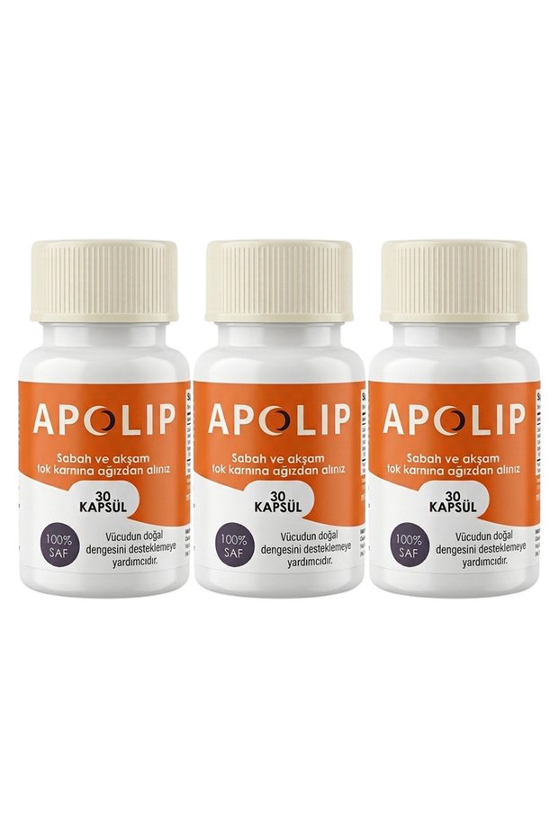 Apolip 30 Kapsül - 3 Kutu