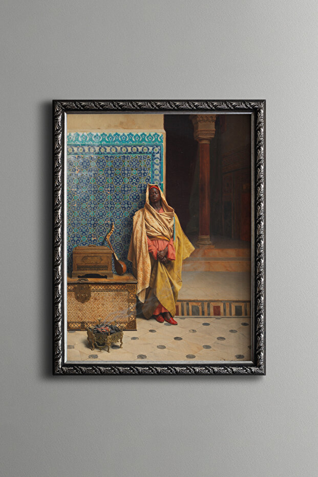كاميد - إطار منقوش بتصميم عتيق - موديل نحيف