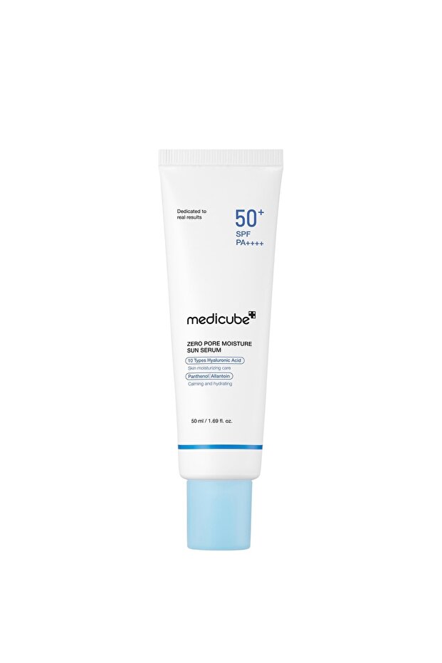 Zero Pore Moisture Sun Serum Moisturizing Face Serum Spf50+ 50ml Elsbeauty