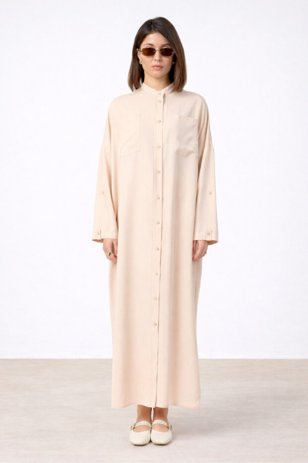Sera Long Shirt Beige
