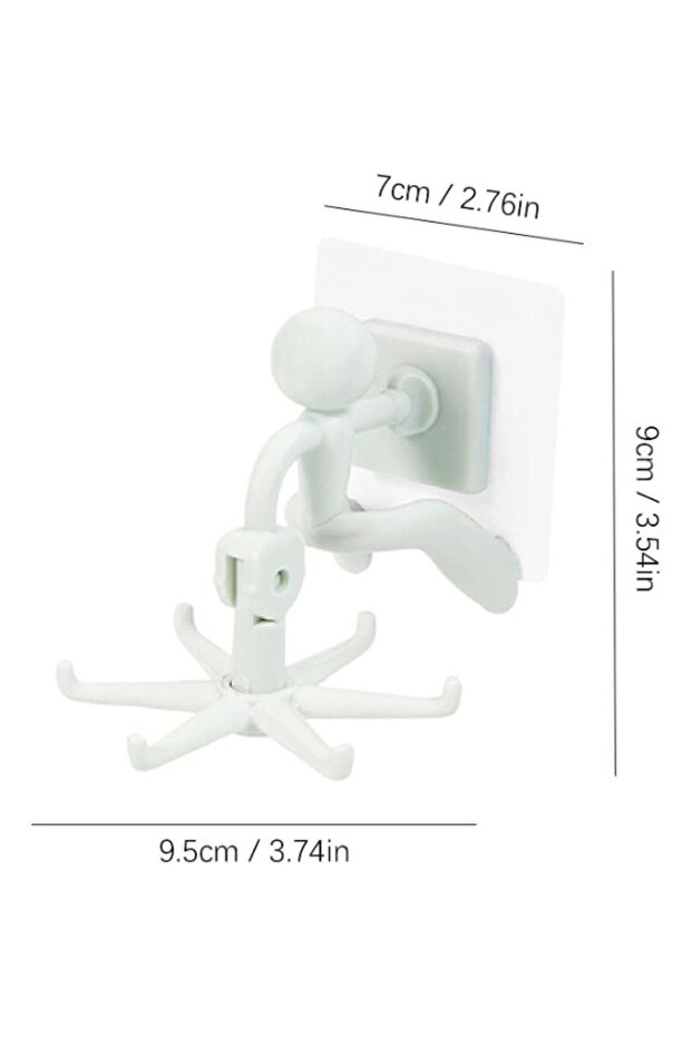 Rotating Head Rambo Hanger - 2