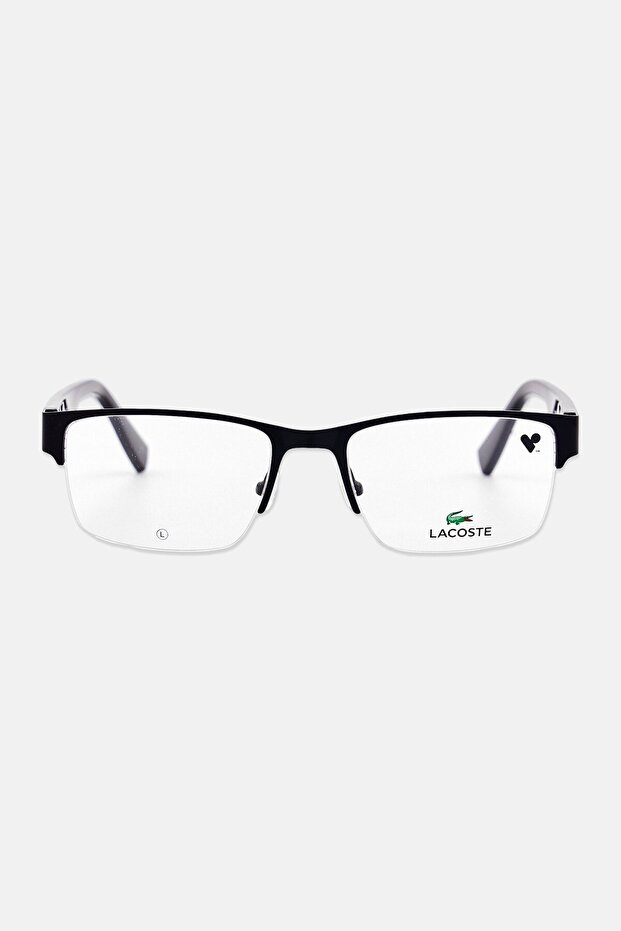 Men L2299 Rectangular Eyeglasses, Black - 1