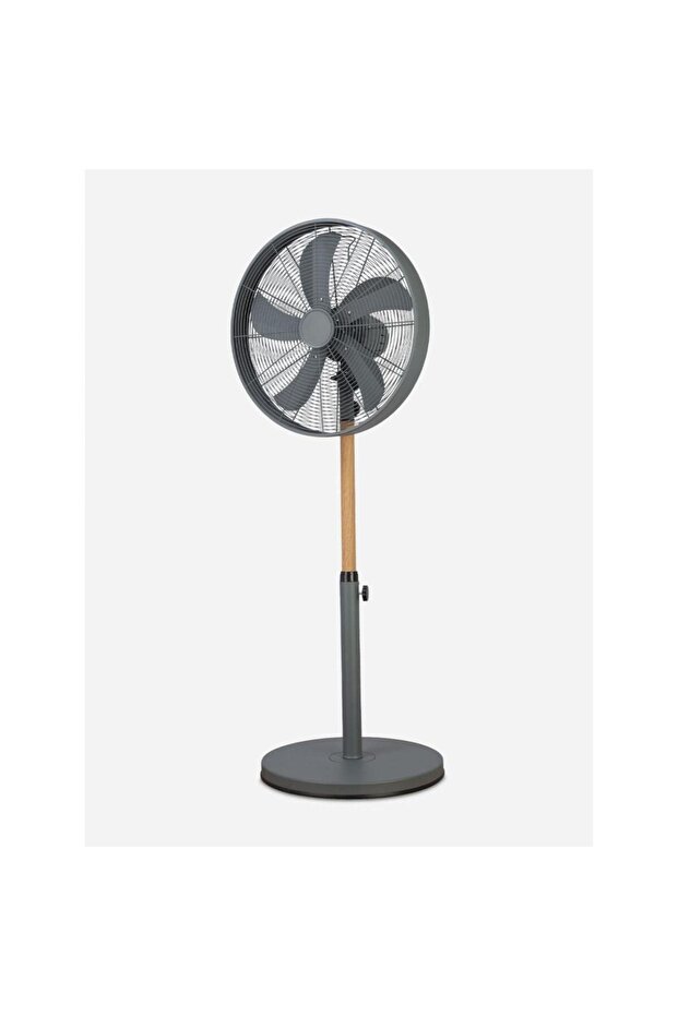 16 Inch Standing Fan, 50W Pedestal Fan with 5 Blades, 3 Speed Control, Low Noise Cooling