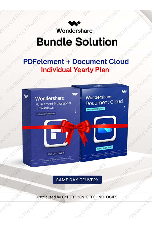 Bundle Solution: PDFelement Document Cloud Individual Yearly Plan|Digital License|Same Day Delivery - 1