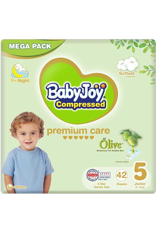 Olive Size (5) X Large 14-25 Kg 42 Diapers
