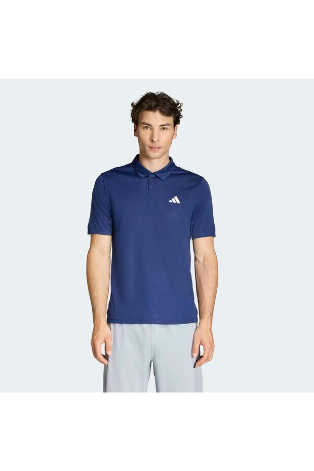 تي شيرت بولو أزرق للرجال من Workout Essentials (KD5437)