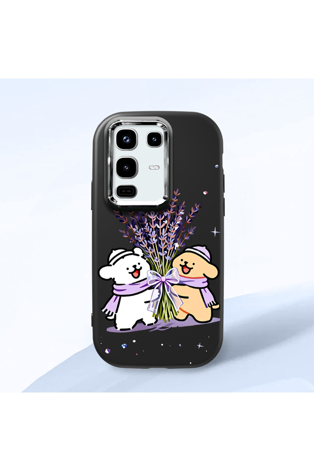 Infinix Note 50/Note 50 Pro Compatible Black Silicone Case with Shock-Absorbing Camera Protections