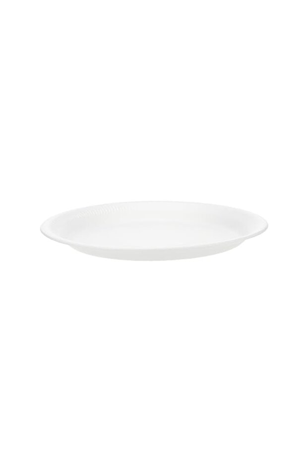 Disposable Foam Plates White 7 Inch , 1 pack in 25pcs