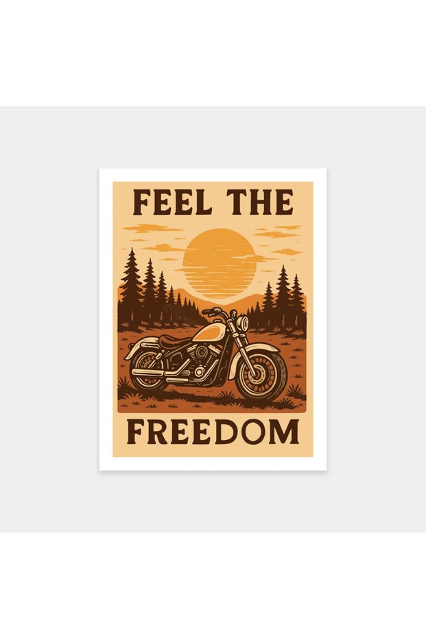 Feel the Freedom Sticker