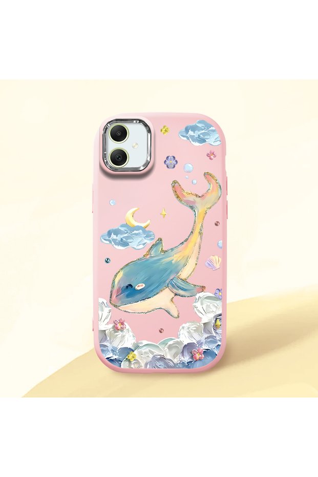 Pink Silicone Case with Shock-Absorbing Camera Protection Compatible with Samsung Galaxy A05