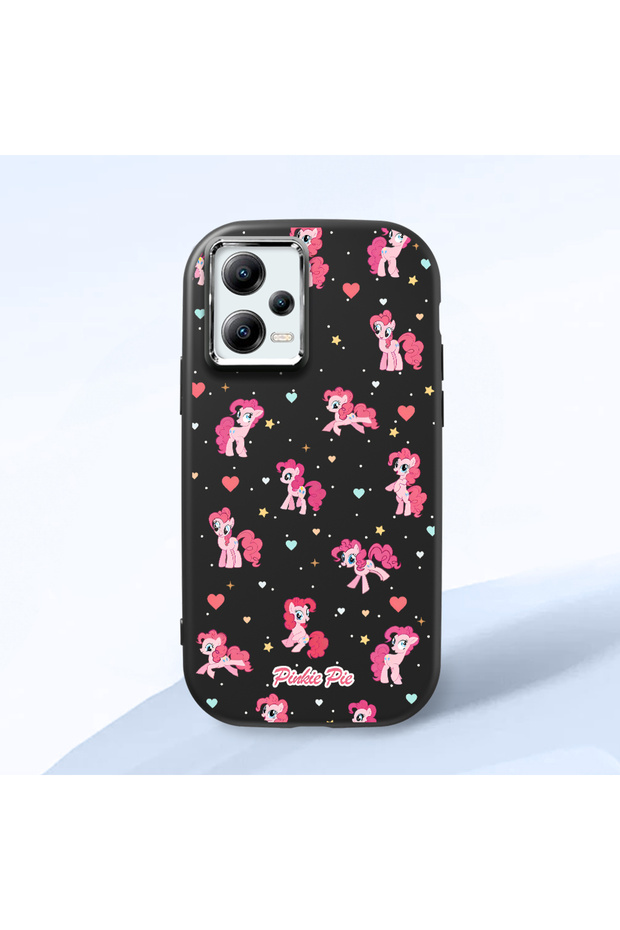 Poco X5 Compatible Shock-Absorbing Camera Protected Black Silicone Case