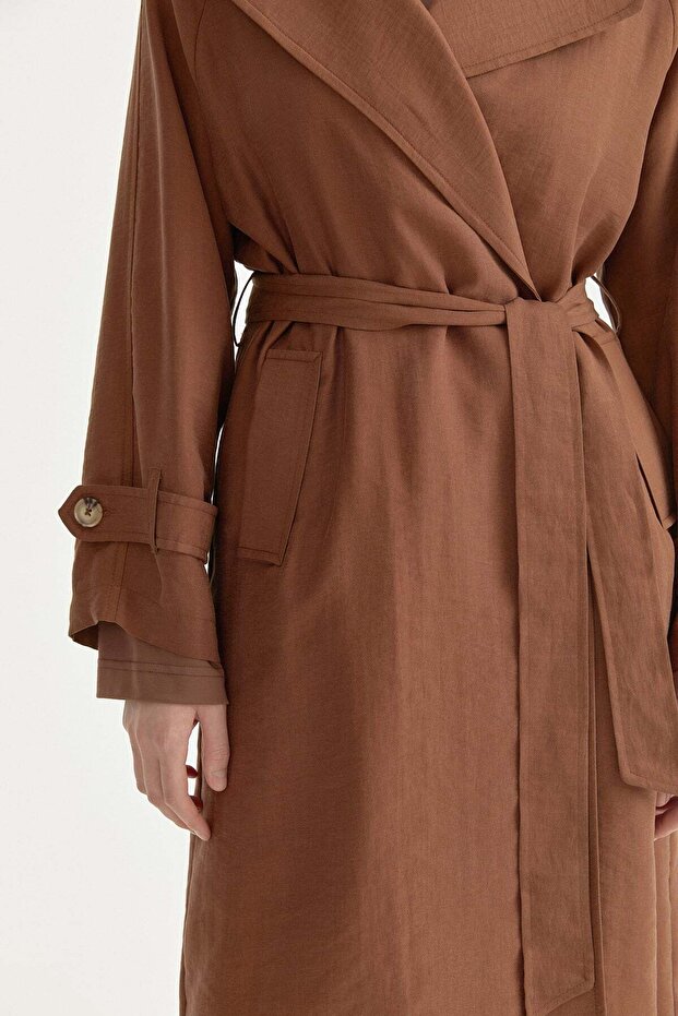 Comfortable Fit Lyocell Basic Wear-Go Light Brown - 3