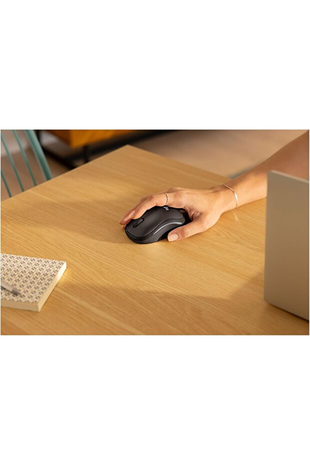 M240 Silent Bluetooth Mouse, Wireless, Compact, Portable, 18-Month Battery - Graphite - 3