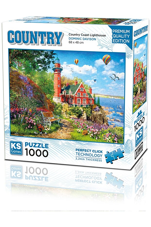 لغز مكون من 1000 قطعة من تصميم Country Coast Lighthouse 20817