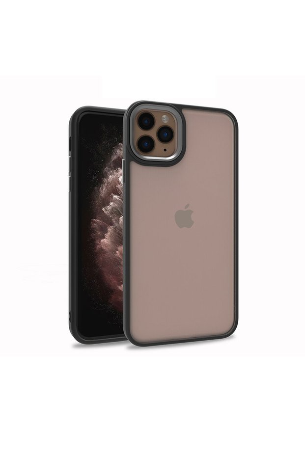 حافظة TGCO Flora متوافقة مع هاتف iPhone 12 Pro - أسود